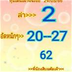 หวยหุ้นออกอะไรวันนี้
